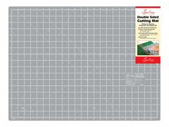 Double Sided Cutting Mat, L, Grey/Black